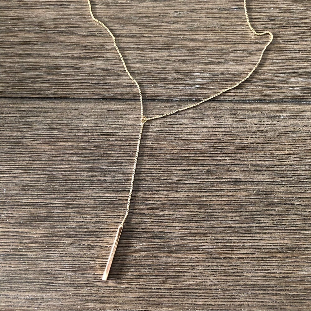 Gold Box Necklace